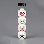 پک چهار عددی سر دلقک مدل ZH002 - Image 2